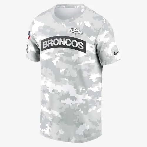 Denver Broncos Salute to Service Edge Arch мужские Nike Dri-FIT NFL футболка цвет белый