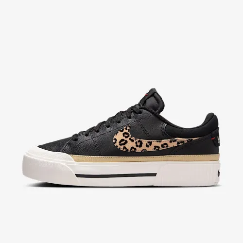 Nike Court Legacy Lift жіноча Кросівки колір чорний