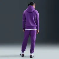 Nike Sportswear Club мужские Fleece Толстовка с капюшоном цвет фиолетовый