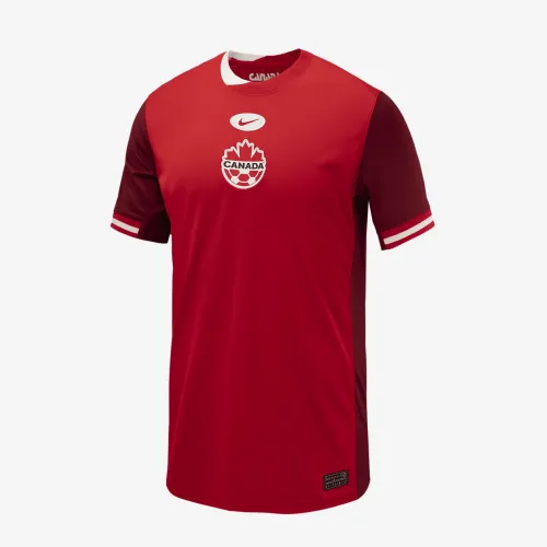 Canada 2024 Stadium Home Big детские Nike Dri-FIT Soccer Replica Jersey цвет красный