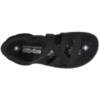 Кросівки Сандалі Жіночі Skechers Slip-ins: Reggae Slim - Stretch Flex (163460-BBK)
