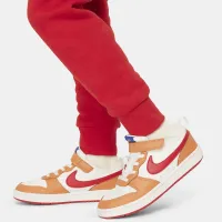Nike Little дитячі Metallic Pants колір червоний
