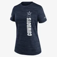 Dallas Cowboys Velocity женская Nike Dri-FIT NFL футболка синий