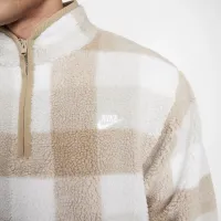 Nike Club чоловічі Winterized Half-Zip колір коричневий