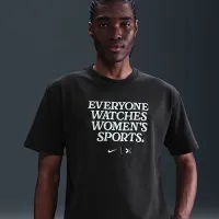 Everyone Watches жіноча Sports™ Nike by TOGETHXR футболка колір чорний