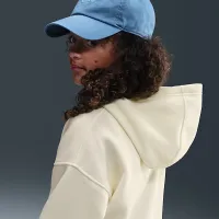 Nike Sportswear Club Fleece Big детские оверсайз Pullover Толстовка с капюшоном цвет коричневый