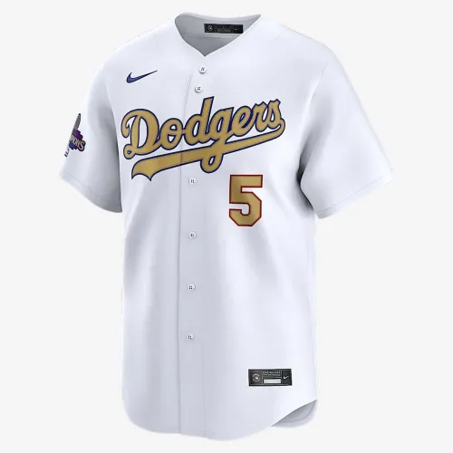 Fколір червонийdie Freeman Los Angeles Dodgers 2024 World Series Champions Gold чоловічі Nike Dri-FIT ADV MLB Limited Jersey колір білий