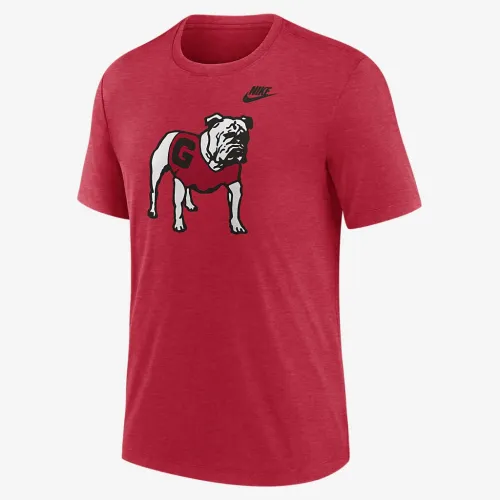 Georgia Bulldogs Blitz Everцвет зеленый Legacy Primary мужские Nike College футболка цвет красный