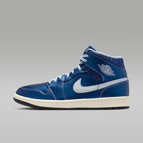 Nike Air Jordan 1 Mid SE женская Кроссовки цвет черный