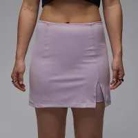 Nike Jordan женская Knit Skort цвет фиолетовый