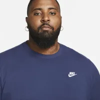 Nike Sportswear Club чоловічі Long-Sleeve футболка блакитний