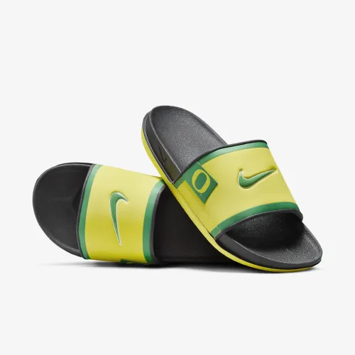 Nike College Offcourt (Oregon) Slides Yellow