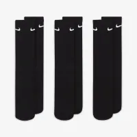 Nike Everyday Cushioned тренировочные Crew носки (3 пары) цвет черный