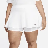 NikeCourt Dri-FIT Victory женская Flouncy Tennis юбка (большие размеры) цвет белый