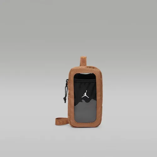Nike Jordan Flight Phone Crossbody сумка цвет коричневый
