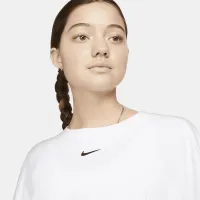 Nike Sportswear Essential женская оверсайз футболка цвет белый