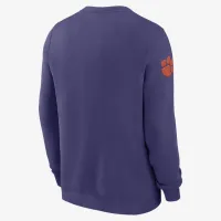 Clemson Tigers Sideline Dabo чоловічі Nike College Pullover Crew колір фіолетовий