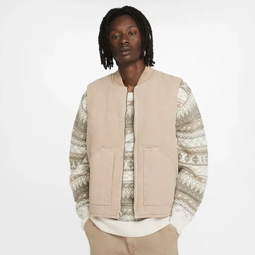 Nike Life чоловічі Padded Work Vest колір коричневий