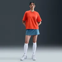 Nike Sportswear Essential жіноча Boxy футболка колір червоний