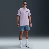 Nike мужские Dri-FIT Fitness футболка цвет фиолетовый