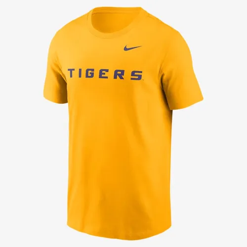 LSU Tigers Primetime Wordmark чоловічі Nike College футболка Yellow