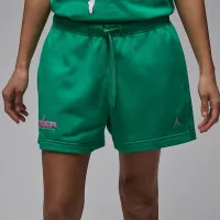 Nike Jordan Brooklyn Fleece жіноча шорти колір зелений