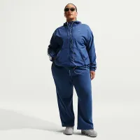 Nike Sportswear Classic Wovens жіноча Loose UV Hooded Куртка (великі розміри) блакитний