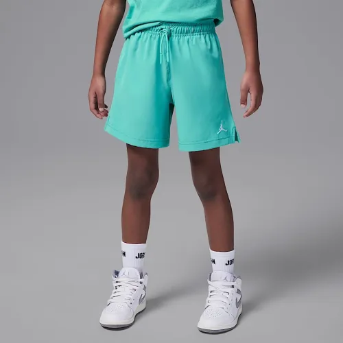 Nike Jordan Little дитячі Jumpman Woven Play шорти колір зелений