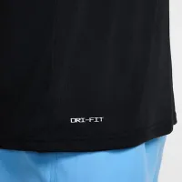 Nike Swim Hydroguard чоловічі Short-Sleeve Top колір чорний