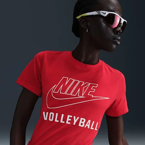 Nike Swoosh жіноча волейбольні футболка колір червоний