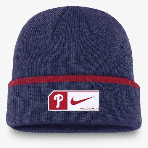 Philadelphia Phillies Terra мужские Nike MLB Cuffed Beanie цвет красный