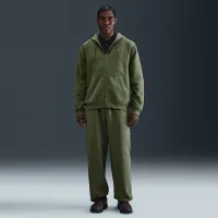 Nike Solo Swoosh чоловічі Full-Zip Fleece Толстовка з капюшоном колір зелений