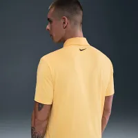 Nike Tour чоловічі Dri-FIT Heatheколір червоний для гольфу Polo колір коричневий