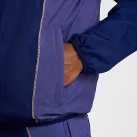 Nike Strike+ чоловічі Water-Repellent Hooded Soccer Куртка блакитний