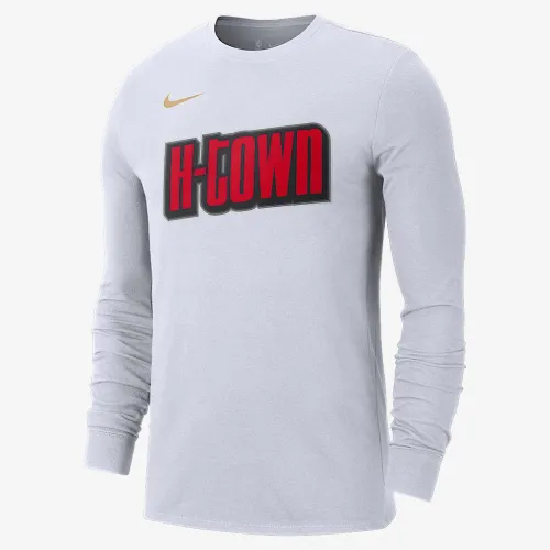 Houston Rockets Essential City Edition чоловічі Nike NBA Long-Sleeve футболка колір білий