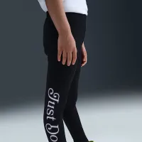 Nike Varsity Prep Little детские Pullover Толстовка с капюшоном and лосины набор цвет черный