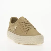 Кроссовки Tommy Hilfiger Vulc Sneaker Linnen FW0FW07673-RBL - Бежевые