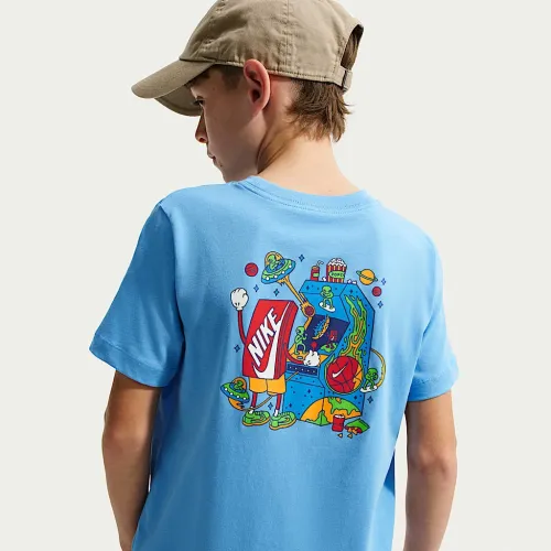 Nike Sportswear Big дитячі футболка блакитний