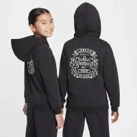 Nike LeBron Standard Issue Big дитячі Dri-FIT баскетбольні Толстовка з капюшоном колір чорний