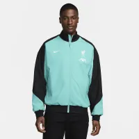 Liverpool FC Strike мужские Nike Dri-FIT Soccer Куртка цвет зеленый