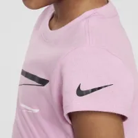 Nike Little дитячі Tee and Flare лосіни комплект колір чорний