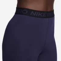 Nike Pro 365 женская С высокой Талией 7/8 Mesh Panel лосины цвет фиолетовый