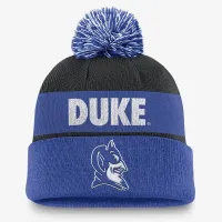 Duke синий Devils Primetime Peak мужские Nike College Cuffed Pom Beanie синий