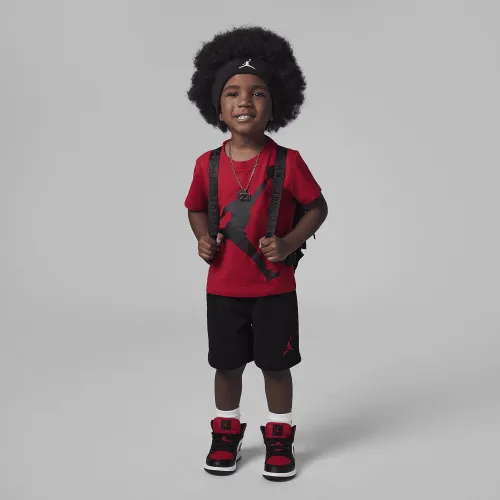 Nike Jordan Toddler Jumbo Jumpman шорты набор цвет черный