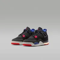 Nike Jordan 4 Retro Little дитячі Кросівки колір чорний