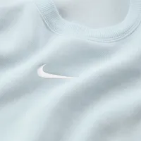 Nike Sportswear Phoenix Fleece женская оверсайз Crew-Neck свитшот синий