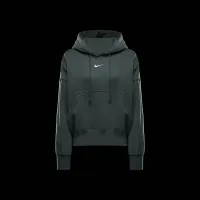 Nike Sportswear Phoenix Fleece женская Over-оверсайз Pullover Толстовка с капюшоном цвет зеленый