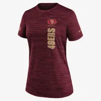 San Francisco 49ers Velocity женская Nike Dri-FIT NFL футболка цвет красный