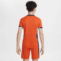 Netherlands (чоловічі Team) 2024/25 Stadium Home Big дитячі Nike Dri-FIT Soccer Replica Jersey Orange