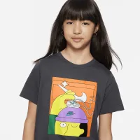 Nike Sportswear Big детские футболка цвет серый